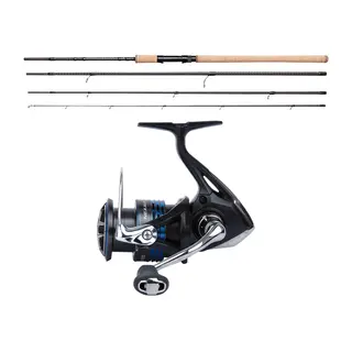 DAM Nanoflex Pro+Seatrout Stick 11&#39;2&quot; Shimano Nexave FI 2500 - Paket