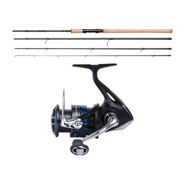 DAM Nanoflex Pro+Seatrout Stick 11'2" Shimano Nexave FI 2500 - Paket 