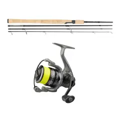 Lawson Explorer G4 11' 12-35g 4-delat DAM Quick FD 4000S - paket