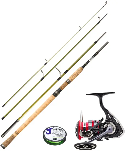 Berkley Rod Phazer Pro/Daiwa 18 Ninja LT fiskeset 