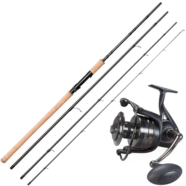 DAM Nanoflex Pro+ Salmon Stick 12'8" Penn Sargus 6000 