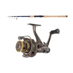 DAM Steelhead Iconic Tele Spin 7' 5-20g Mitchell Avocet RZT RD 1000