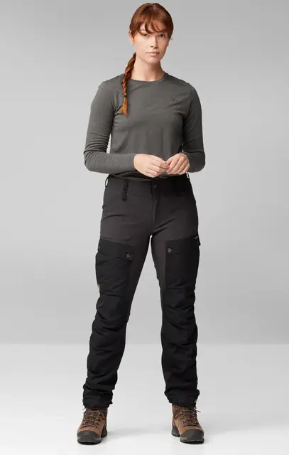 Fjällräven Keb Trousers Curved W Reg 38 Black 