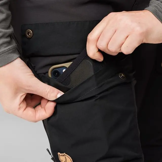 Fjällräven Keb Trousers W Indigo 34/S Prisbelønt teknisk turbukse til dame 