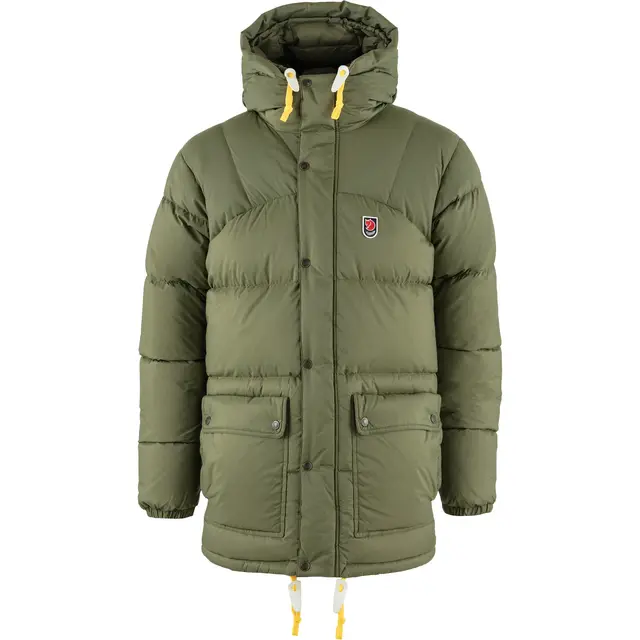 Fjällräven Expedition Down Jacket M XS Isolert dunjakke til herre i green 
