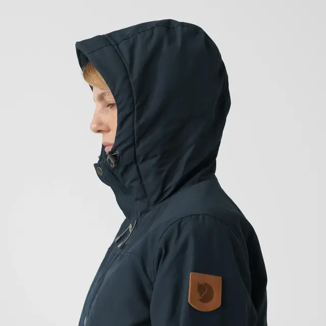 Fjällräven Greenland Winter Parka W L Vinterparkas til dame i Navy 