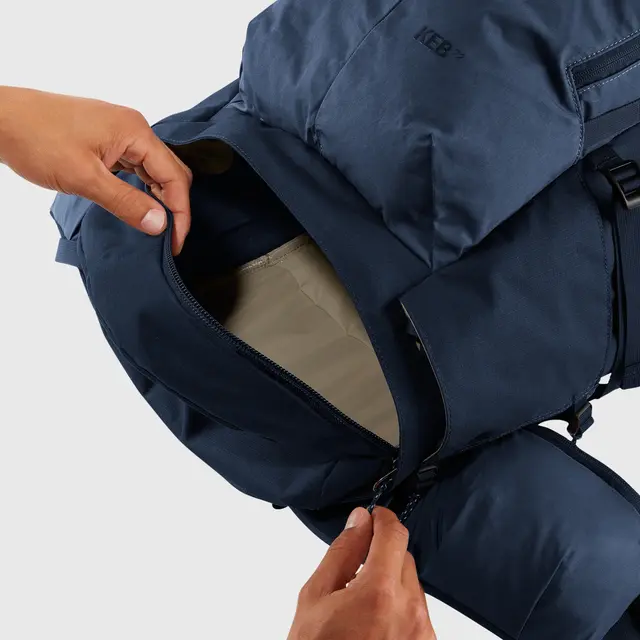 Fjällräven Keb 72 Storm-Dark Robust helårssekk til lange turer 