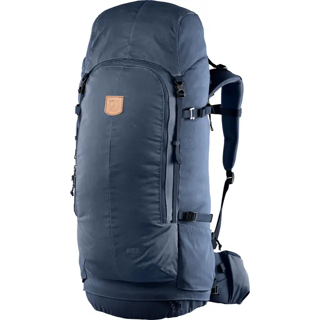 Fjällräven Keb 72 W Storm Dark Robust helårssekk med treramme 