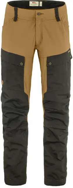 Fjällräven Keb Trousers M Regular 48 Dark grey-Buckwheat brown 