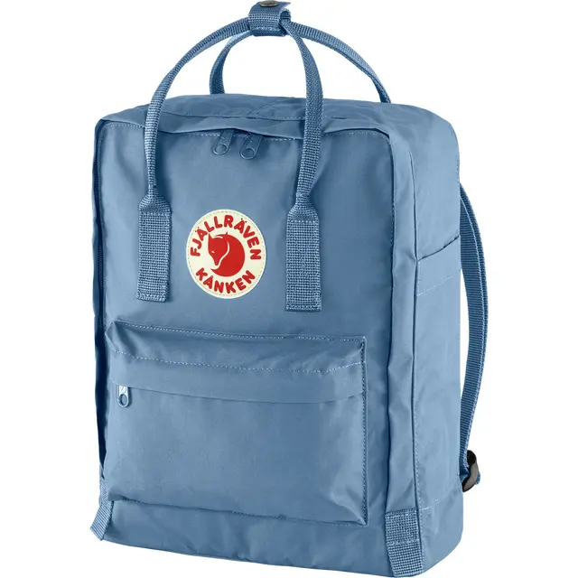 Fjällräven Kånken Blue Ridge Klassisk slitesterk ryggsekk 
