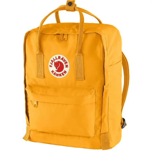 Fjällräven Kånken Warm Yellow Klassisk slitesterk ryggsekk 