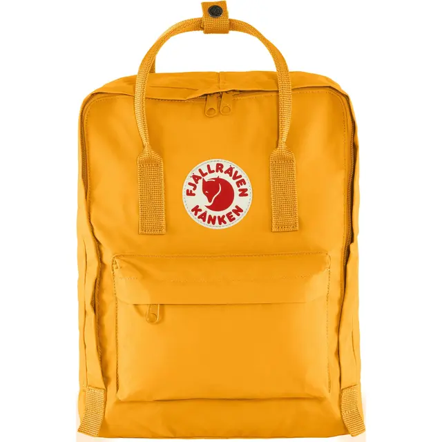 Fjällräven Kånken Warm Yellow Klassisk slitesterk ryggsekk 