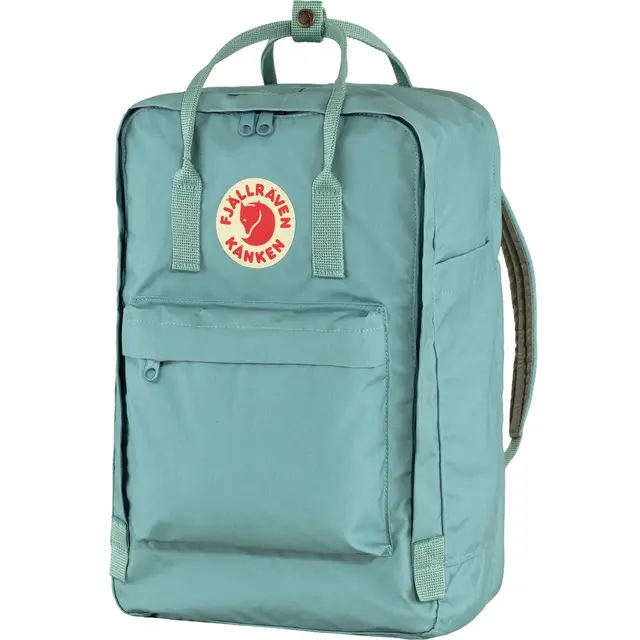 Fjällräven Kånken Laptop 17" Sky Blue Slitesterk ryggsekk med rom til laptop 