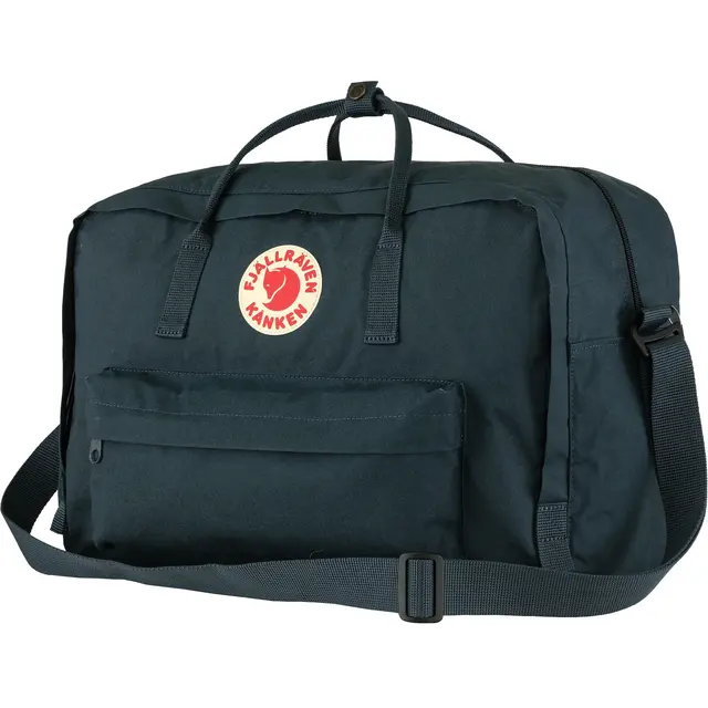 Fjällräven Kånken Weekender Navy Slitester bag perfekt for helgeturer 