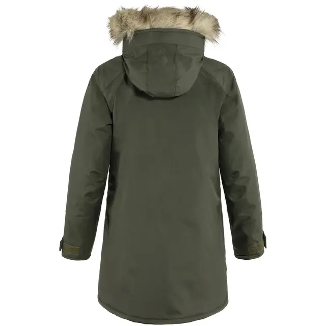 Fjällräven Nuuk Parka W Deep Forest L Komfortabel og varm parkas til dame 