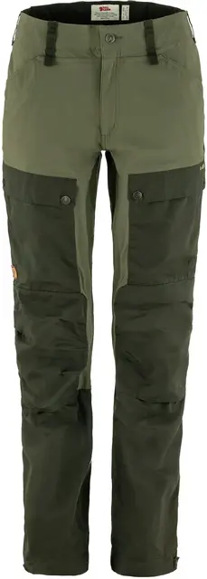 Fjällräven Keb Trousers Curved W 48/R Deep Forest-Laurel Green 
