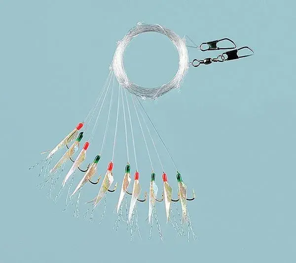 Fladen Sabiki häkla #7 m/10 krokar Micro-skin 