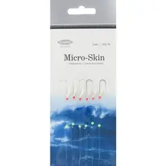 Fladen Micro-skin rig 6 krokar i str. 12