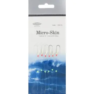 Fladen Micro-skin rig 6 krokar i str. 12