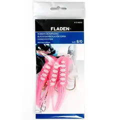 Fladen Robban Octopus pink/white 3-hooks