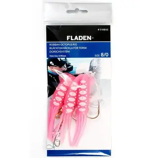 Fladen Robban Octopus pink/white 3-hooks