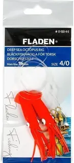 Fladen Octopus Solid Red #4/0 0,60mm