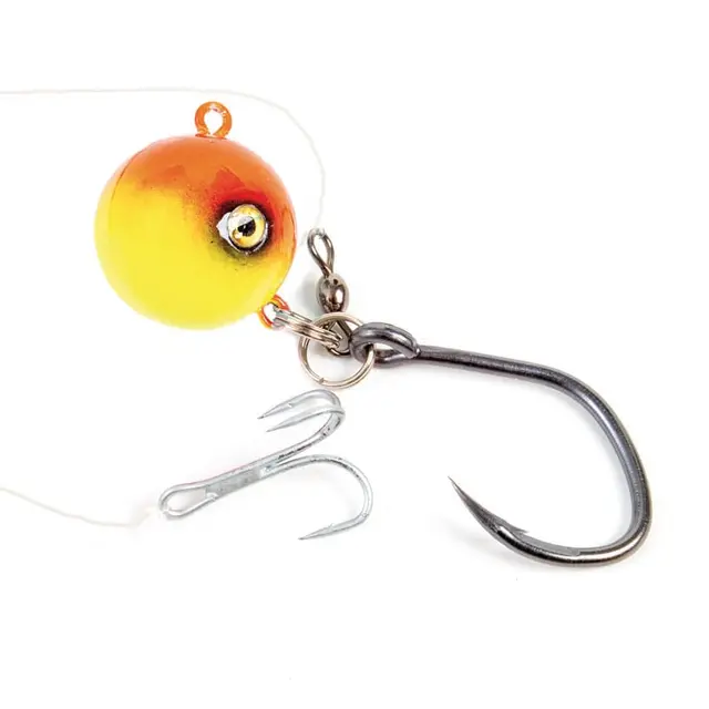 Fladen Deadbait Halibut Rig 300g Yellow/Red 