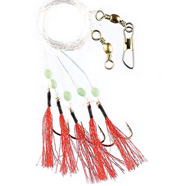 Fladen Sundetsilde häkla #1/0 m/5 krokar 