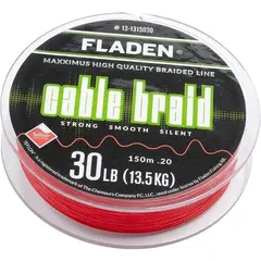 Maxximus Cable Braid Red 150m En extremt mjuk och stark lina!