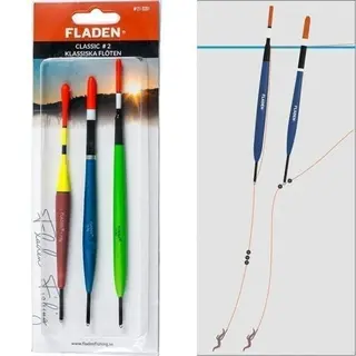 Fladen Float Classic 3pk Paket med 3 extra f&#246;ljsamma fl&#246;ten