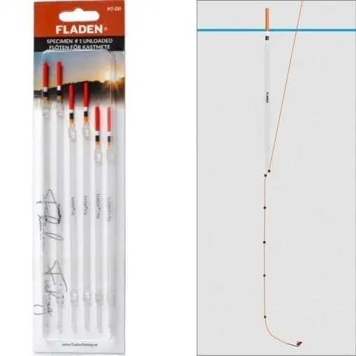 Fladen Float Specimen 6-pack Paket med 6 flöten 