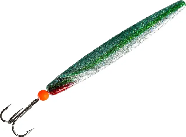 Dizzy Tobis Dark Green/Glitter 22g Köp 8 skeddrag, få en gratis betesbox 