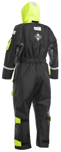 Fladen Flytoverall 845XB Sort S Fantastisk funktionalitet och kvalitet 