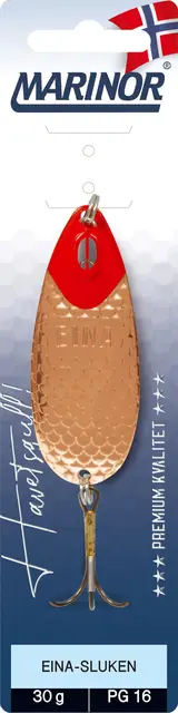 Fladen Eina Sluken Kobber 30g Klassiskt norskt bete för lax och gädda 