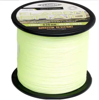 Maxximus Yellow PE Braid 1200m En ekstremt sterk line!