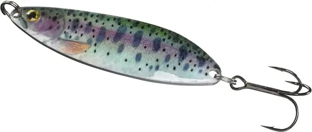 Realistic Flutter Rainbow Trout 7g Köp 8 skeddrag, få en gratis betesbox 