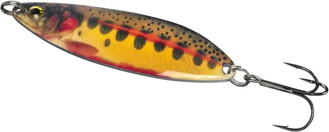 Realistic Flutter Rainbow Trout Sp. 7g Köp 8 skeddrag, få en gratis betesbox 