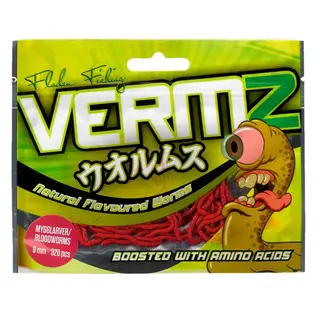 Fladen Vermz bloodworm 9mm 320-pack