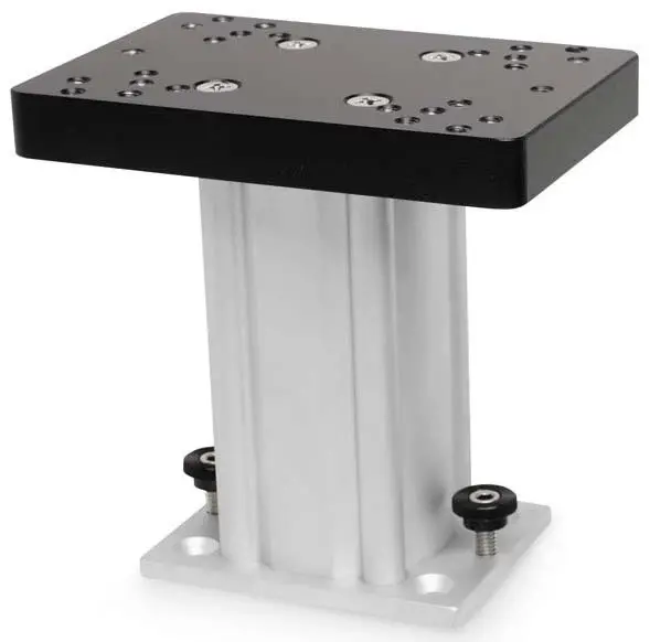 Cannon Piedestal utan svirvel 6" Lyfter djupriggen 6" 