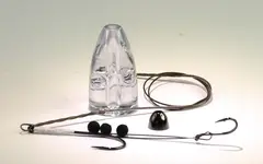 Dobb Daddy Kit with Bauer Pike Rig Rigg till haspelfiske med fluga