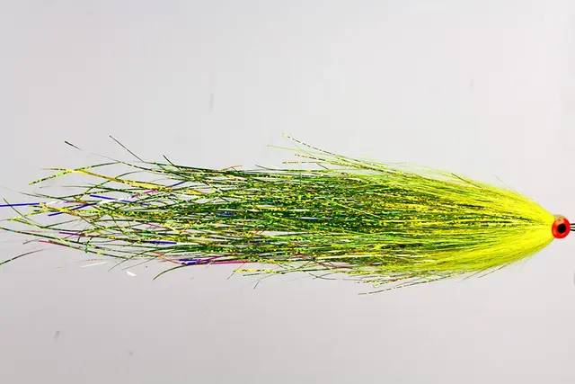 Bauer's UV Chartreuse Tube Kvalitetsflugor från välkänd märke 