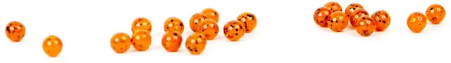 Articulated Beads - Pumpkin Seed 6mm 