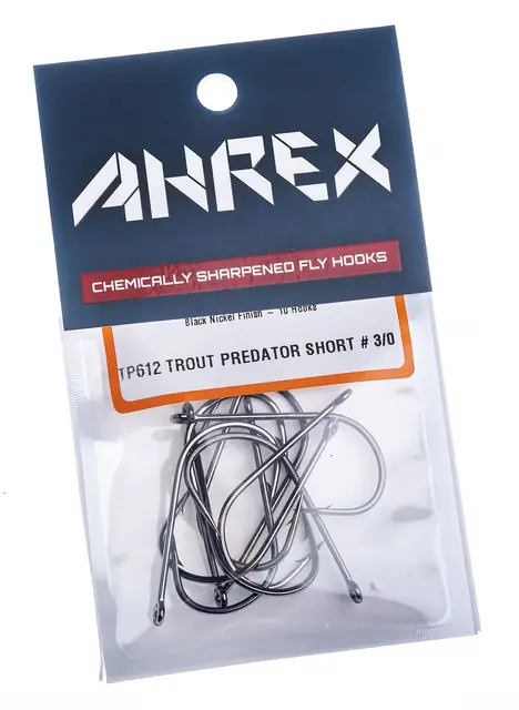 Ahrex TP612 Trout Predator Streamer #2/0 10pack 