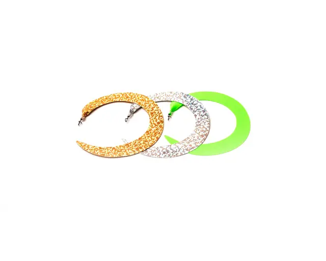 Flydressing Dobb Daddy Wiggletails #20 XL Gold/Silver/Chartreuse 