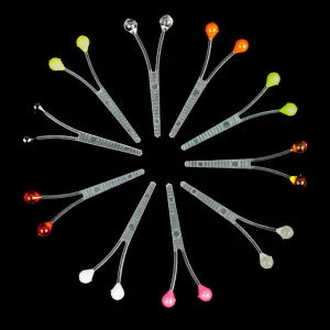 Easy Shrimp Eyes XS Black 10-pack 