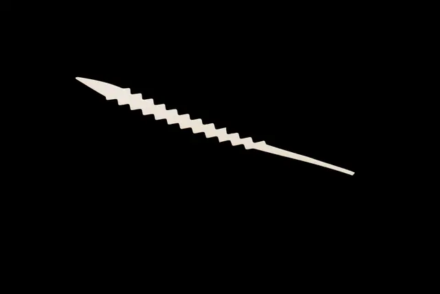 Flydressing Saddle Tail XL Pearl Saddletail till gäddflugor 