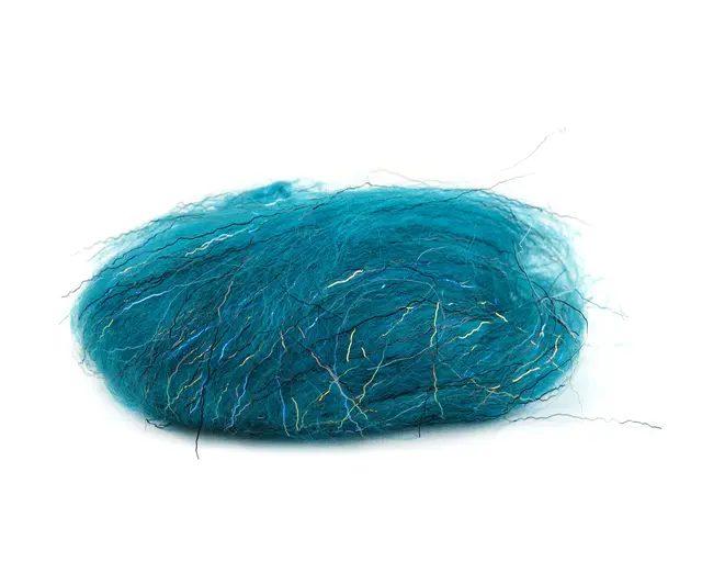 Flydressing Titan dubbing Herring Back Långfiberdubbning med blixt 