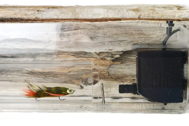 Fish-Skull Flytester Testa dina flugor i strömmande vatten 