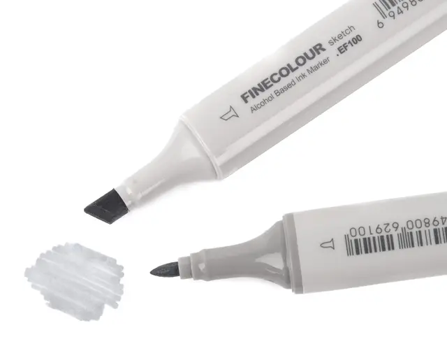 Flydressing Color Marker Gray Vattenfast  penna till flugbindningen 