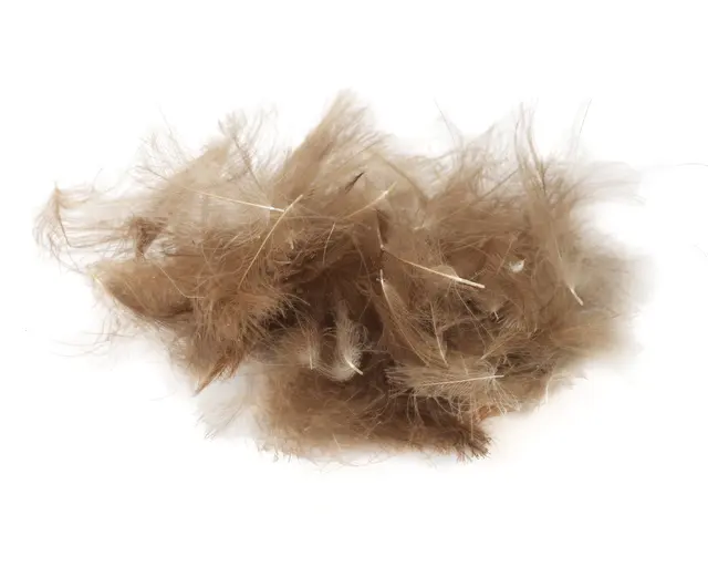 Flydressing peremium CDC Dark Brown Högkvalitativ CDC i naturliga färger 